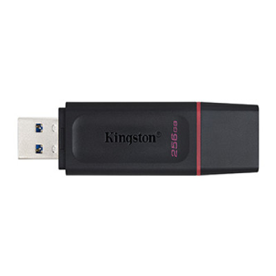 Kingston USB flash disk, USB 3.0, 256GB, DataTraveler Exodia, černý, DTX/256GB, USB A, s krytkou