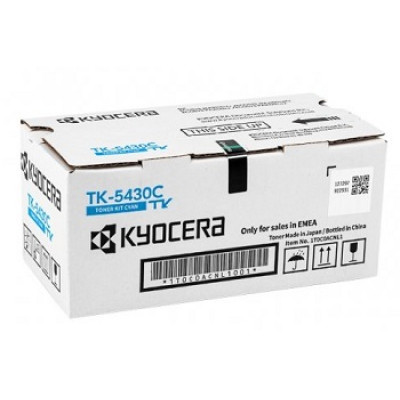 Kyocera TK-5430C (1T0C0ACNL1), originální toner, azurový, 1250 stran