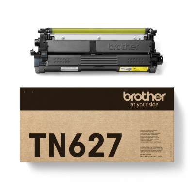 Brother TN-625Y, originální toner, žlutý, 1800 stran