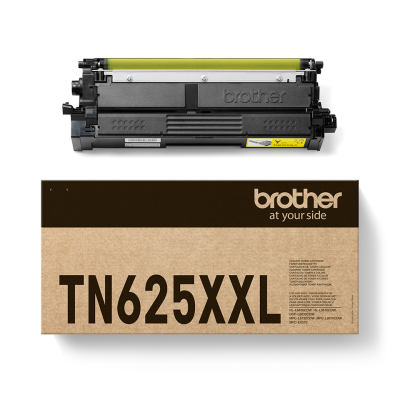 Brother TN-625XXLY, originální toner, žlutý, 6500 stran