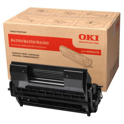Oki B6200 (9004078), originální toner, černý, 11000 stran