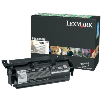 Lexmark T654X04E, originální toner, černý, 36000 stran