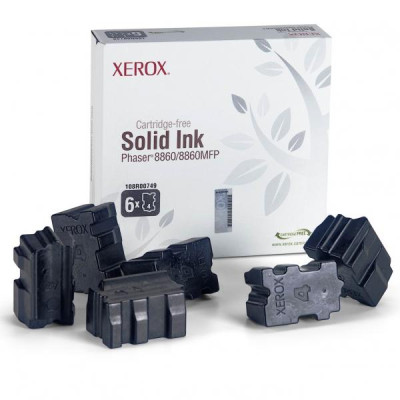 Xerox 108R00749, originální toner, černý, 6-pack