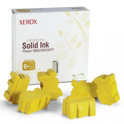 Xerox 108R00748, originální toner, žlutý, 14000 stran, 6-pack