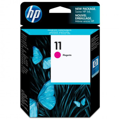 HP C4837A (11), originální inkoust, purpurový, 28 ml
