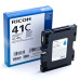 Ricoh GC-41HC (405762), originální gelová náplň, azurová, 2200 stran