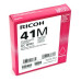 Ricoh GC-41HM (405763), originální gelová náplň, purpurová, 2200 stran