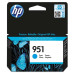 HP CN050AE (951), originální inkoust, azurový, 700 stran (8,5 ml)
