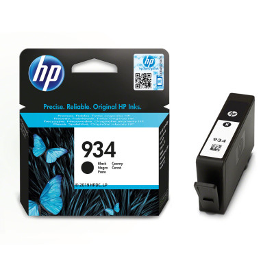 HP C2P19AE (934), originální inkoust, černý, 400 stran