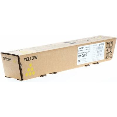 Ricoh 841597 (842080), originální toner, žlutý, 4000 stran