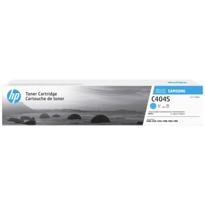 Samsung CLT-C404S (ST966A), originální toner, azurový, 1000 stran