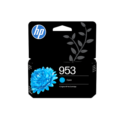HP F6U12AE (953), originální inkoust, azurový, 700 stran (10 ml)