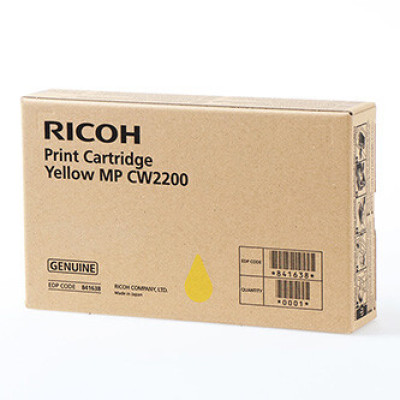 Ricoh 841638, originální inkoust, žlutý, 100 ml