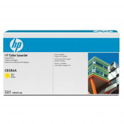 HP CB386A (824A), originální válec, žlutý, 35000 stran