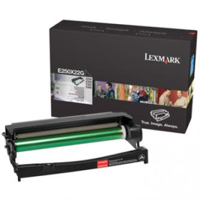 Lexmark E250X22G, originální válec, černý, 30000 stran