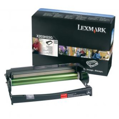 Lexmark X203H22G, originální válec, černý