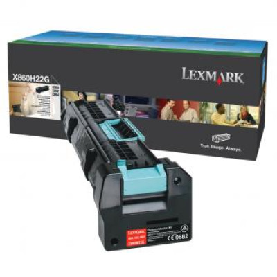 Lexmark X860H22G, originální válec, černý, 48000 stran