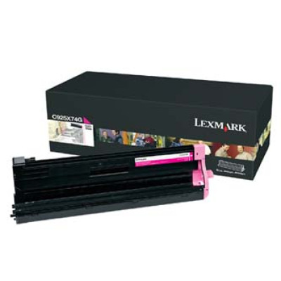 Lexmark C925X74G, originální válec, purpurový, 30000 stran