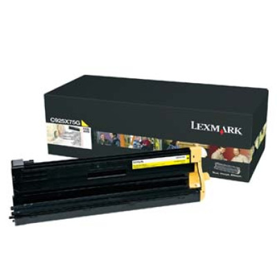Lexmark C925X75G, originální válec, žlutý, 30000 stran