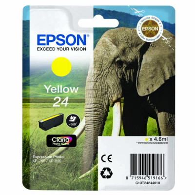 Epson T2424 (C13T24244010), originální inkoust, žlutý, 4,6 ml