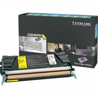 Toner Lexmark C5240YH na 5000 stran