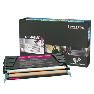 Toner Lexmark C734A1MG na 6000 stran